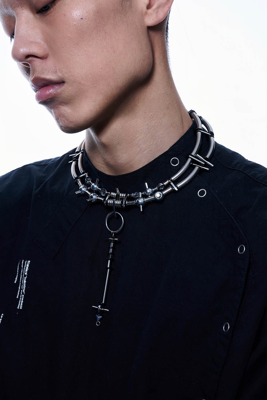 ILLUSORY The Infiltrator Detachable Necklace, premium urban and streetwear designers apparel on PROJECTISR.com, ILLUSORY