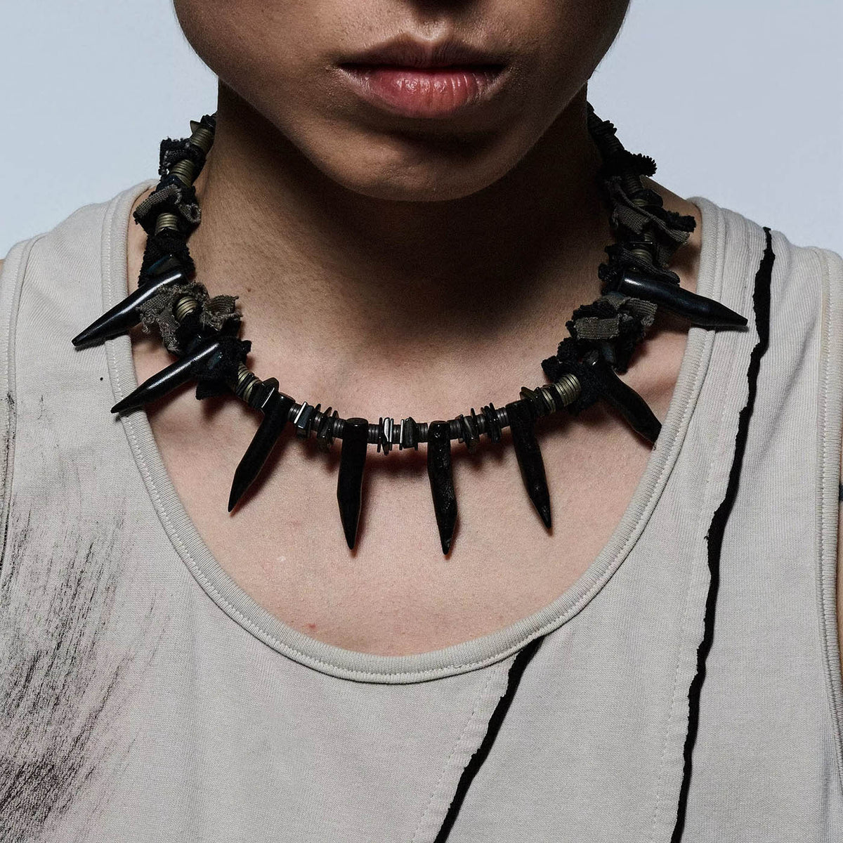ILLUSORY x FLYERRER The Buds Detachable Tassel Necklace, premium urban and streetwear designers apparel on PROJECTISR.com, ILLUSORY
